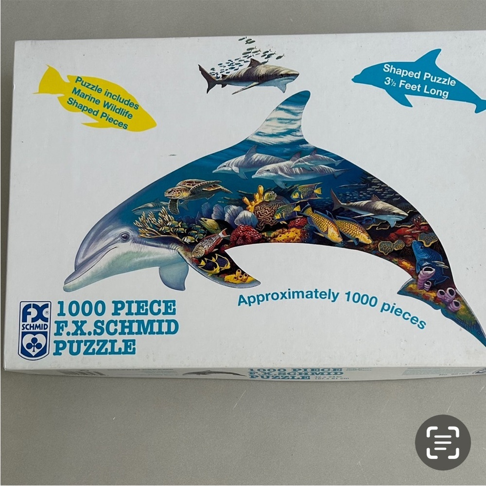The “ Dolphin’s Dream” 1000 Piece Puzzle - Multicolor